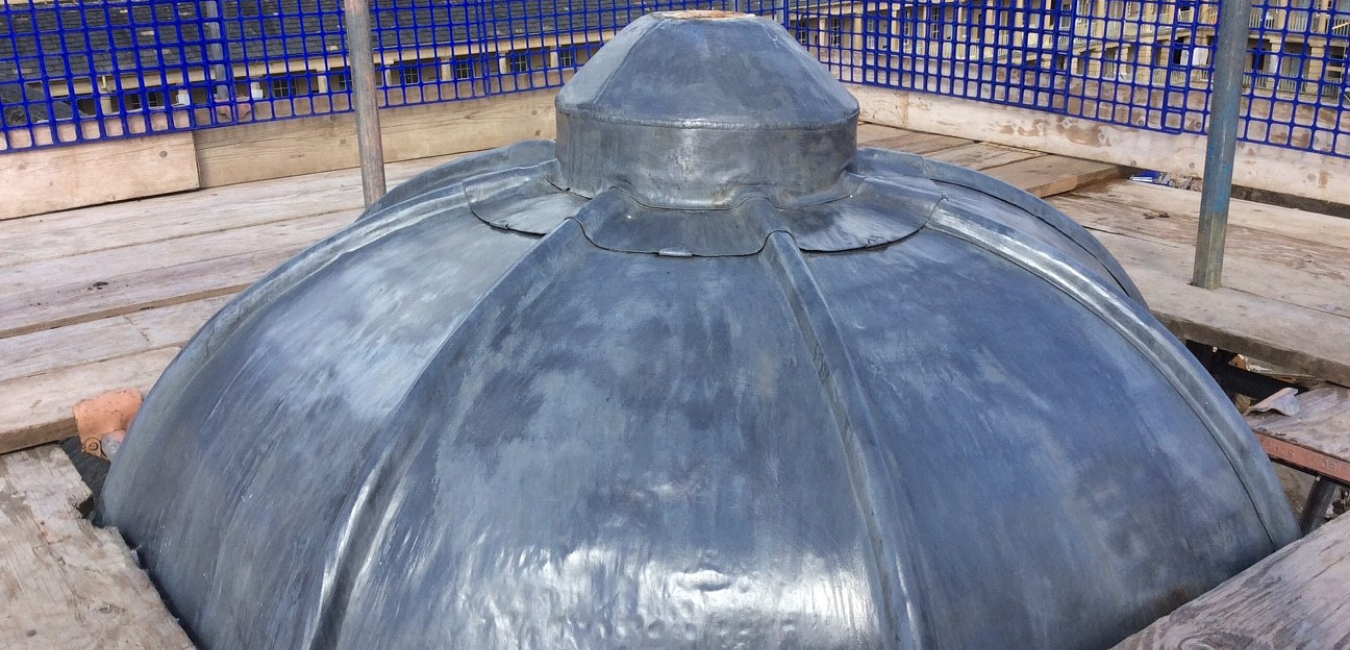 Heritage Roofing  and lead work - Halifax Piece Hall Bell Tower