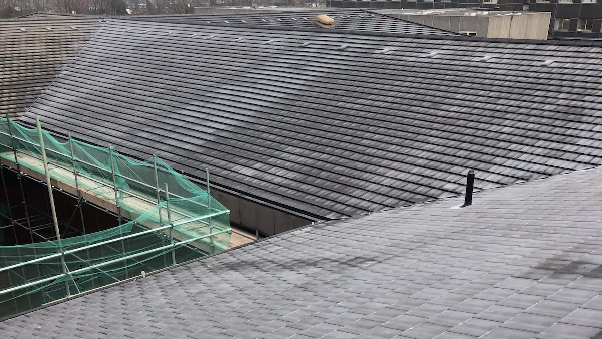 Commercial Roofing project at Tameside Hospital