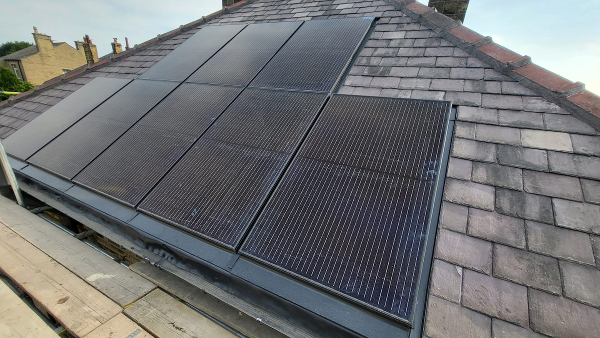 solar PV and battery storage project in Brighouse