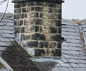 Porous chimney stack