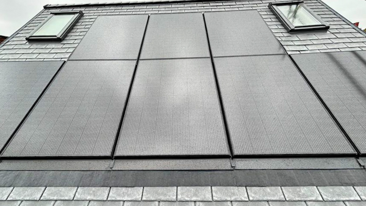 Tapco slare re-roofing project with integrated solar pv panels
