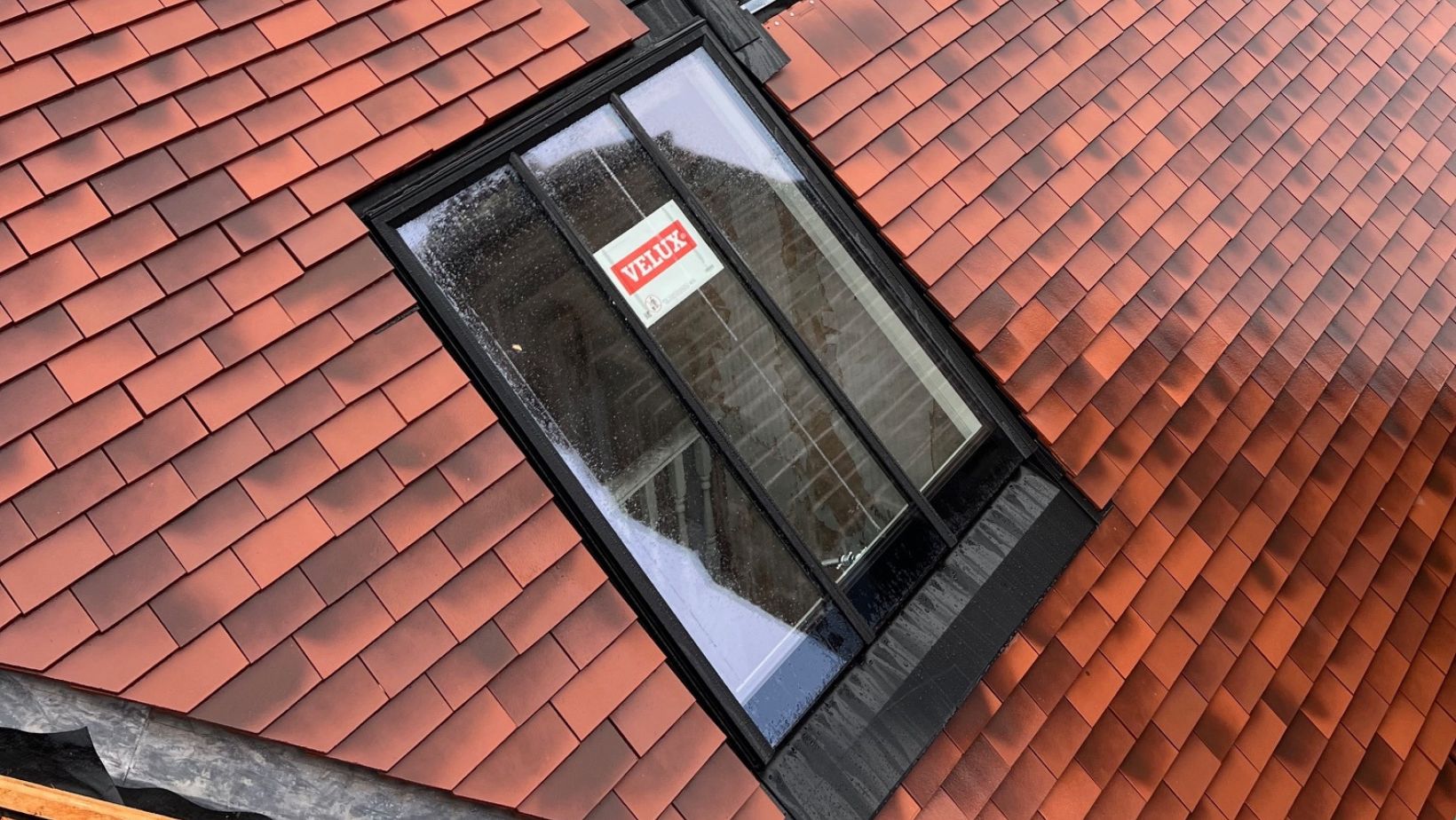 Heritage Roof Windows. Velux Conservation Roof windows being installed at a property in Bingley, Bradford