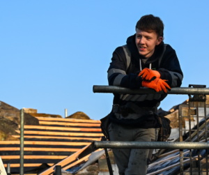 Tyne Binns - Trainee roofer