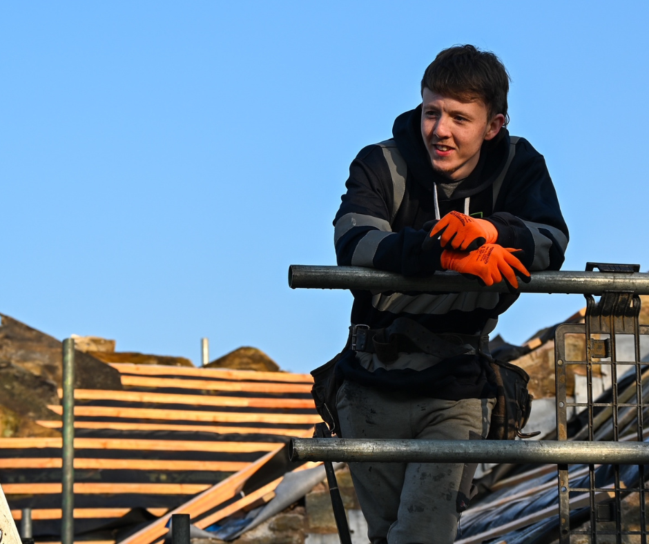 Tyne Binns - Trainee roofer