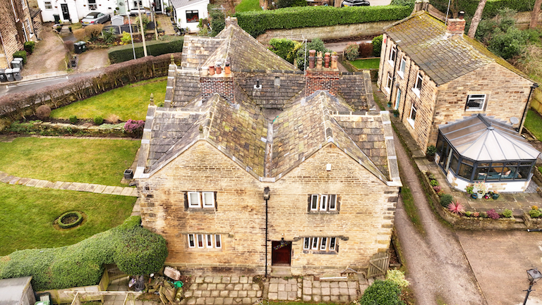 Grade 2* heritage re-roofing project in Gomersal, Bradford